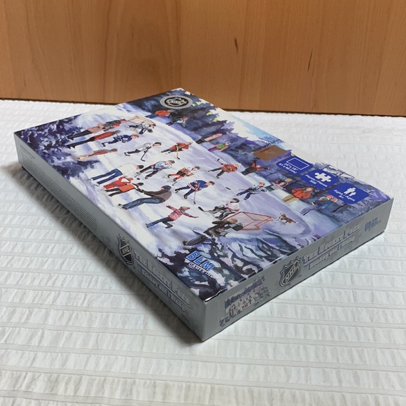 NHL The Hockey Pond 300 Piece Jigsaw Puzzle by BLM Games 2008 - Picture 5 of 8